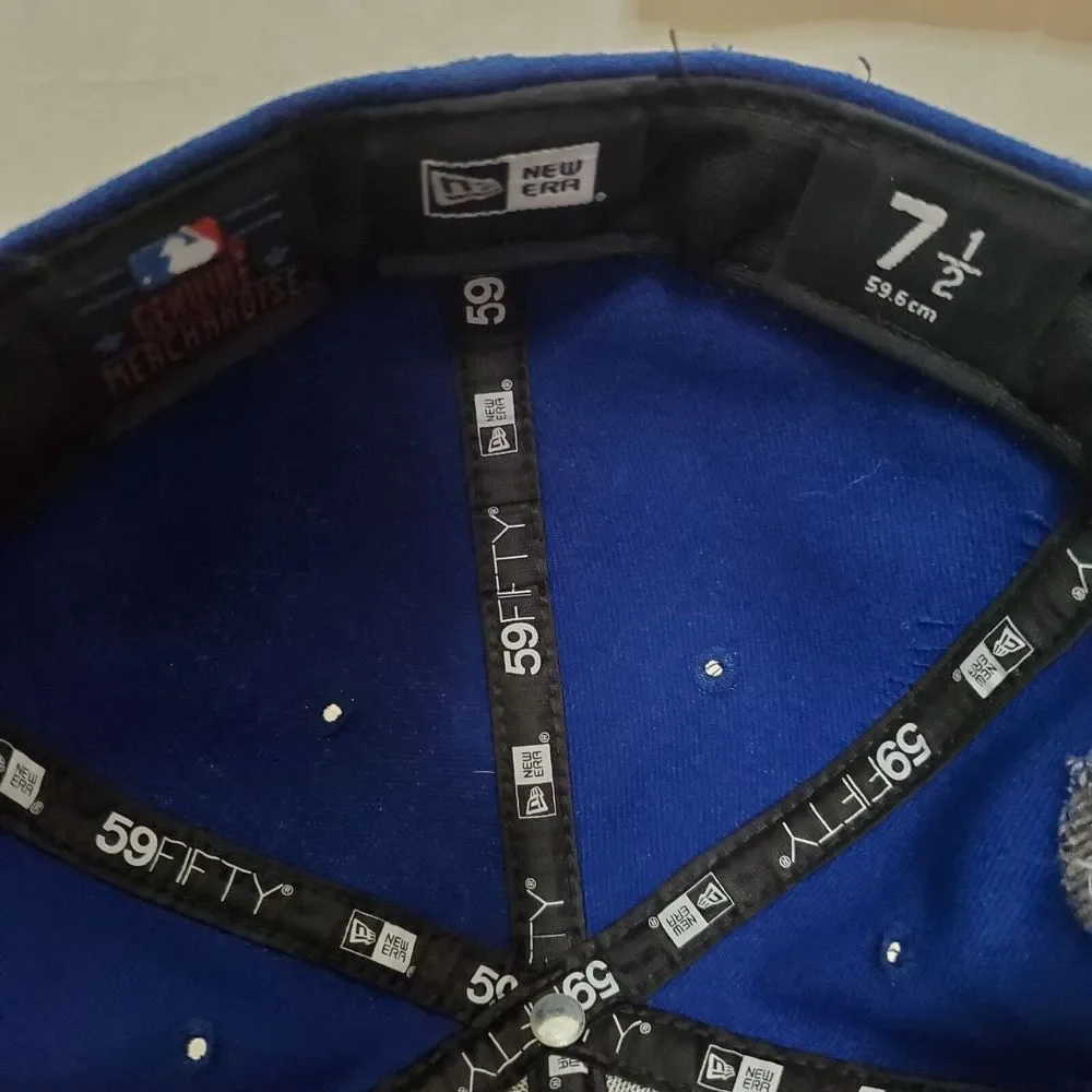 New Era 59Fifty MLB Chicago Cubs World Series‎ Champions Fitted Hat Size 7.5